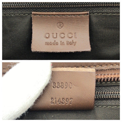 GUCCI Tote Bag 33890 GG canvas Brown beige