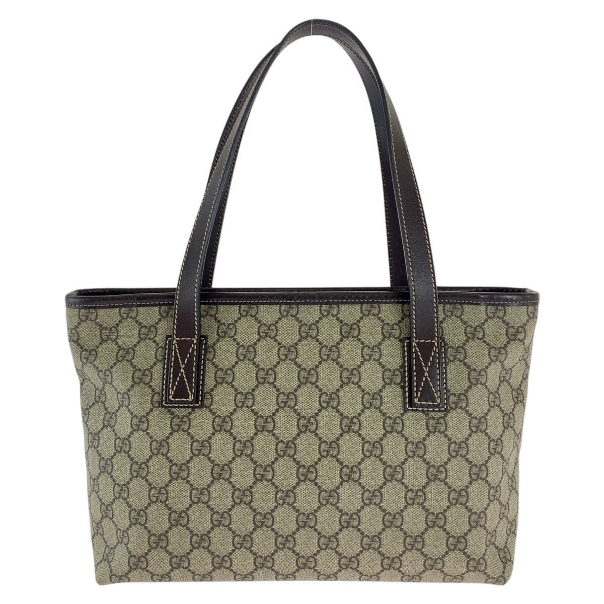GUCCI Tote Bag 211138 GG Supreme Canvas beige