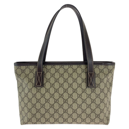 GUCCI Tote Bag 211138 GG Supreme Canvas beige