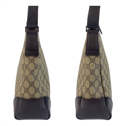 GUCCI Shoulder Bag 110054 GG Supreme Canvas beige