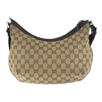 GUCCI Shoulder Bag 181092 GG canvas Beige brown