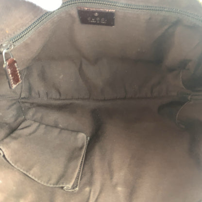 GUCCI Shoulder Bag 181092 GG canvas Beige brown