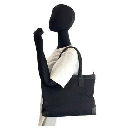 GUCCI Tote Bag 33890 GG canvas Black black