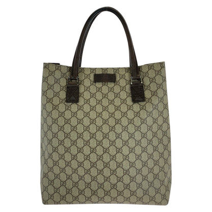 GUCCI Tote Bag 131220 GG Supreme Canvas Beige brown