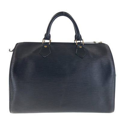 LOUIS VUITTON Handbag M59022 leather Noir Black Gold Metal Epi Speedy 30