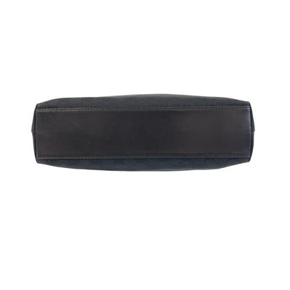GUCCI Shoulder Bag 110291 GG canvas Black SilverMetal New Jackie