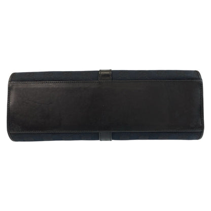 GUCCI Shoulder Bag 002 1067 GG canvas Black black Jackie