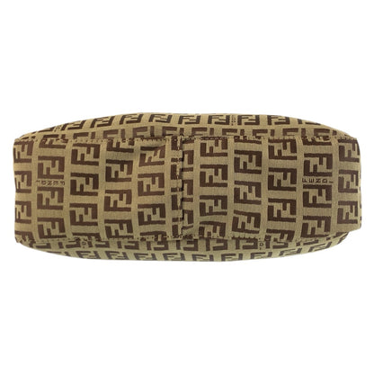 FENDI Tote Bag 8BH006 canvas Beige brown Zucchino