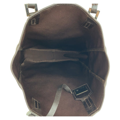 FENDI Tote Bag 8BH006 canvas Beige brown Zucchino