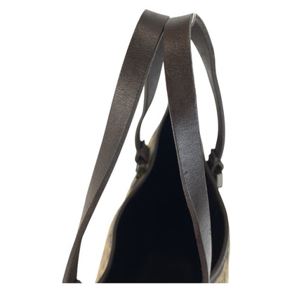 FENDI Tote Bag 8BH006 canvas Beige brown Zucchino