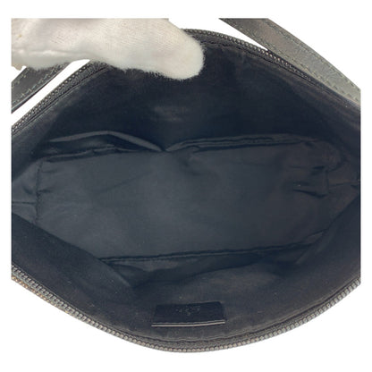 GUCCI Handbag 07198 GG canvas Black SilverMetal