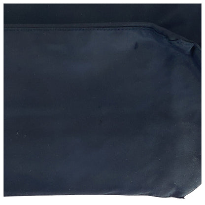 PRADA Tote Bag Nylon Navy SilverMetal Test Triangle With logo