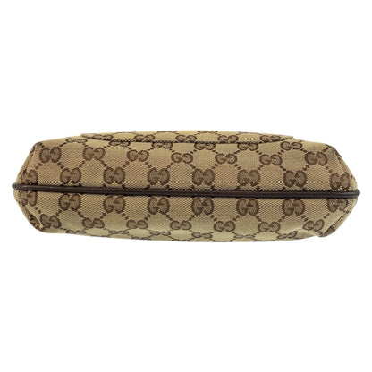 GUCCI Shoulder Bag 122793 GG canvas Beige brown