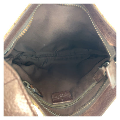 GUCCI Shoulder Bag 122793 GG canvas Beige brown