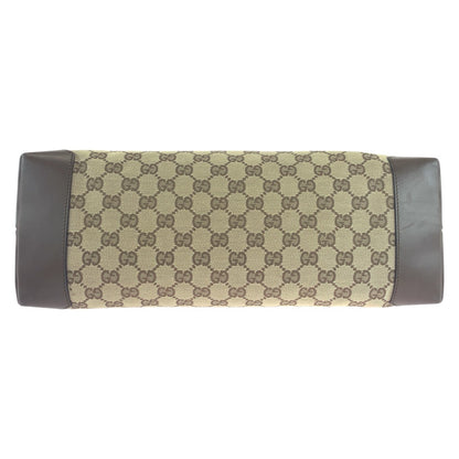 GUCCI Tote Bag 34339 GG canvas Beige brown
