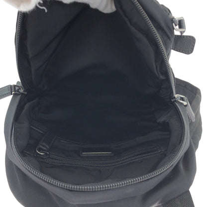 PRADA Sling bag 2VZ013 Nylon black Test Triangle With logo