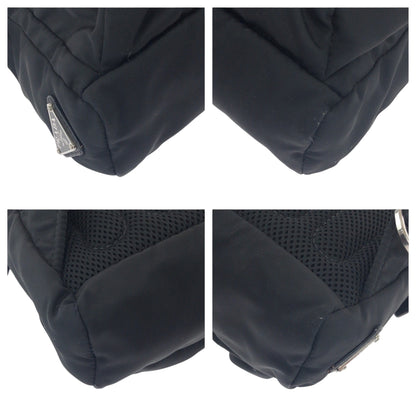 PRADA Sling bag 2VZ013 Nylon black Test Triangle With logo