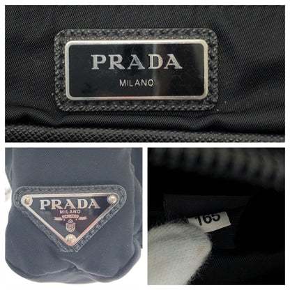 PRADA Sling bag 2VZ013 Nylon black Test Triangle With logo