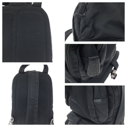 PRADA Sling bag 2VZ013 Nylon black Test Triangle With logo