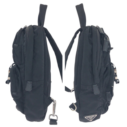 PRADA Sling bag 2VZ013 Nylon black Test Triangle With logo