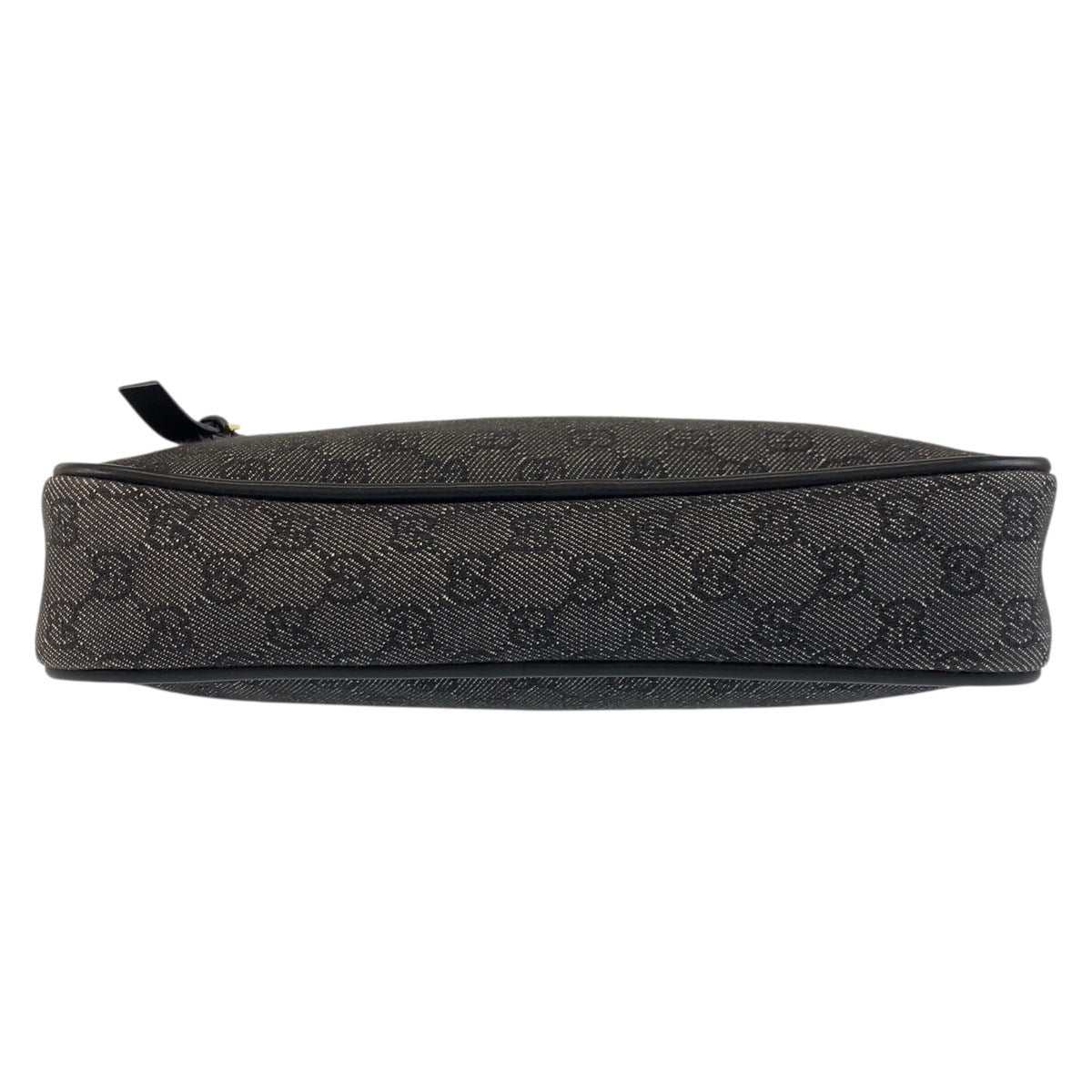 GUCCI Shoulder Bag 92729 GG canvas Black GoldMetal