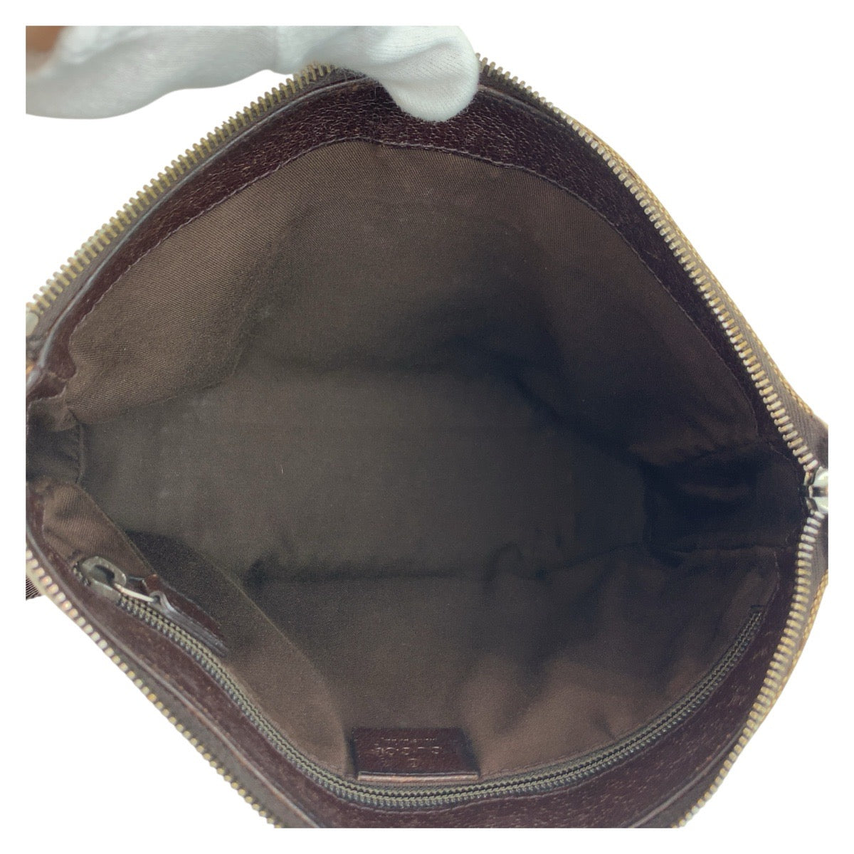 GUCCI Shoulder Bag 114273 GG canvas Beige brown