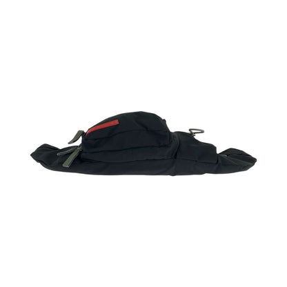 PRADA Waist bag 4VA056 Nylon Black SilverMetal PRADA Sports