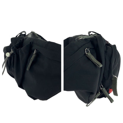 PRADA Waist bag 4VA056 Nylon Black SilverMetal PRADA Sports