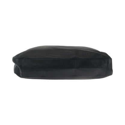 PRADA Shoulder Bag plastic Black black Plat Stick handle logo
