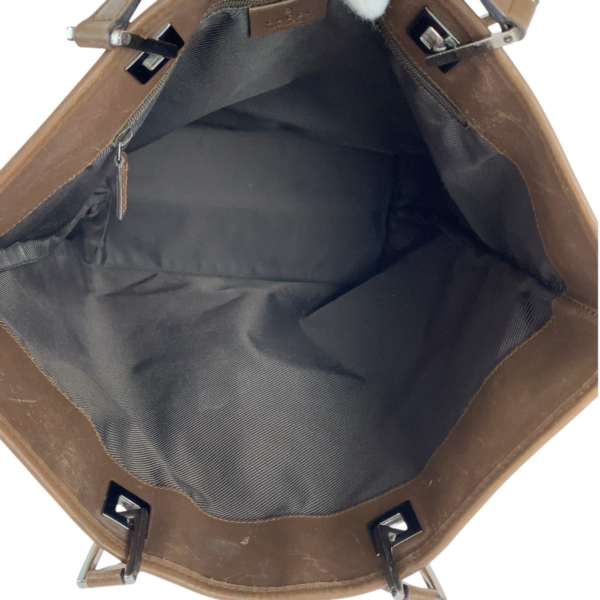 GUCCI Tote Bag 31243 GG canvas Beige brown