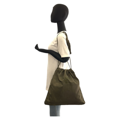 PRADA Shoulder Bag Nylon khaki Test