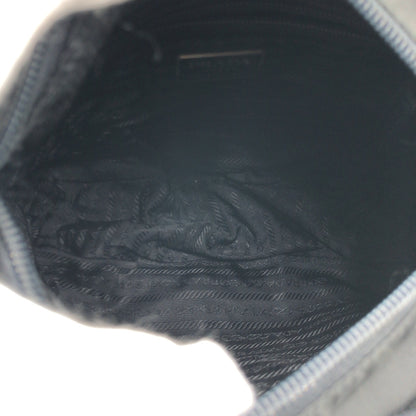 PRADA Shoulder Bag Nylon Black black Test Triangular logo