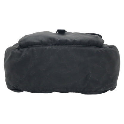 PRADA Shoulder Bag Nylon Black black Test Triangular logo