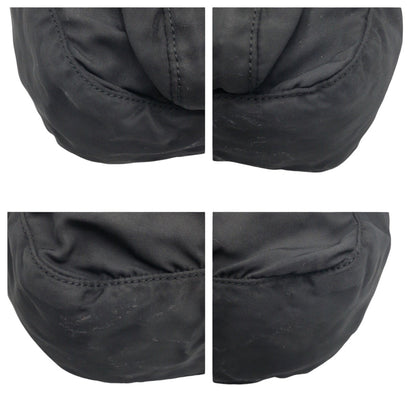 PRADA Shoulder Bag Nylon Black black Test Triangular logo