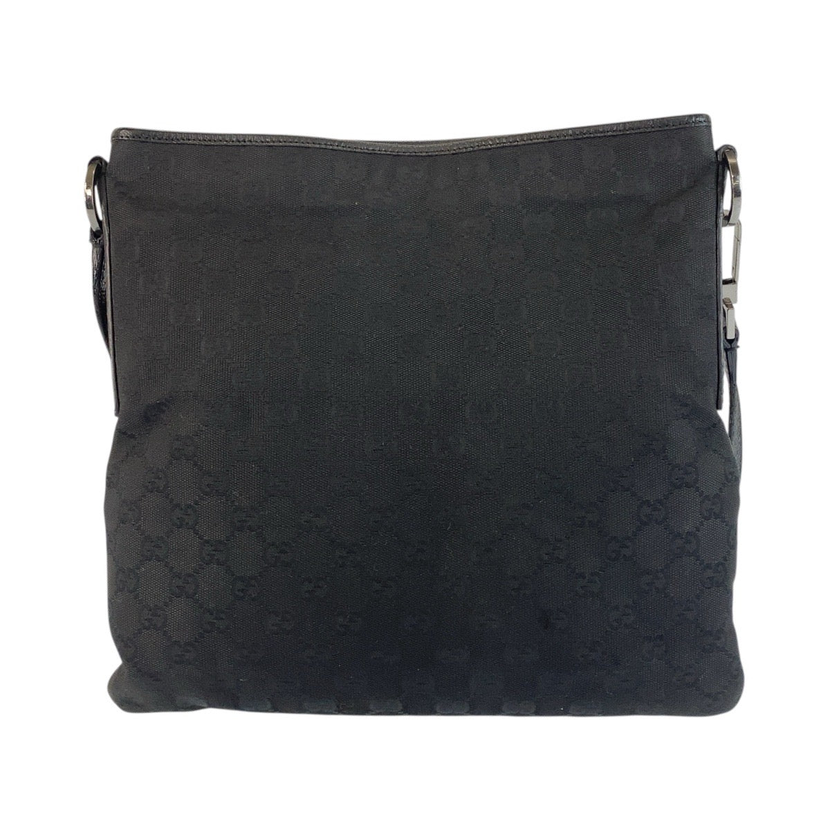 GUCCI Shoulder Bag 113013 GG canvas black