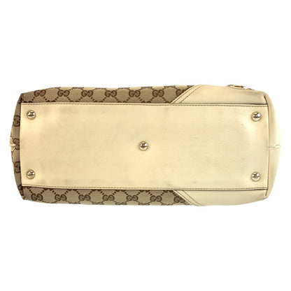 GUCCI Tote Bag 169945 GG canvas beige Abby Newbritt