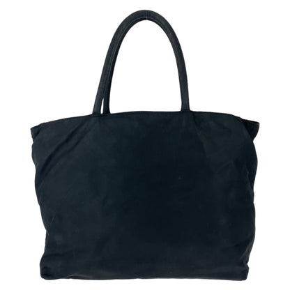 PRADA Tote Bag Nylon black Test Triangle With logo