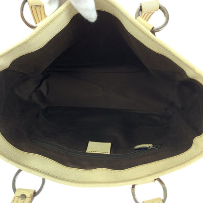 GUCCI Tote Bag 113019 GG canvas Beige brown