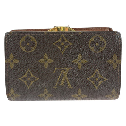 LOUIS VUITTON Bifold Wallet M61674 PVC Brown Monogram Portefeuille Viennoiserie