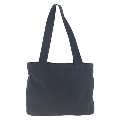 PRADA Shoulder Bag Nylon Black SilverMetal Test Triangle With logo