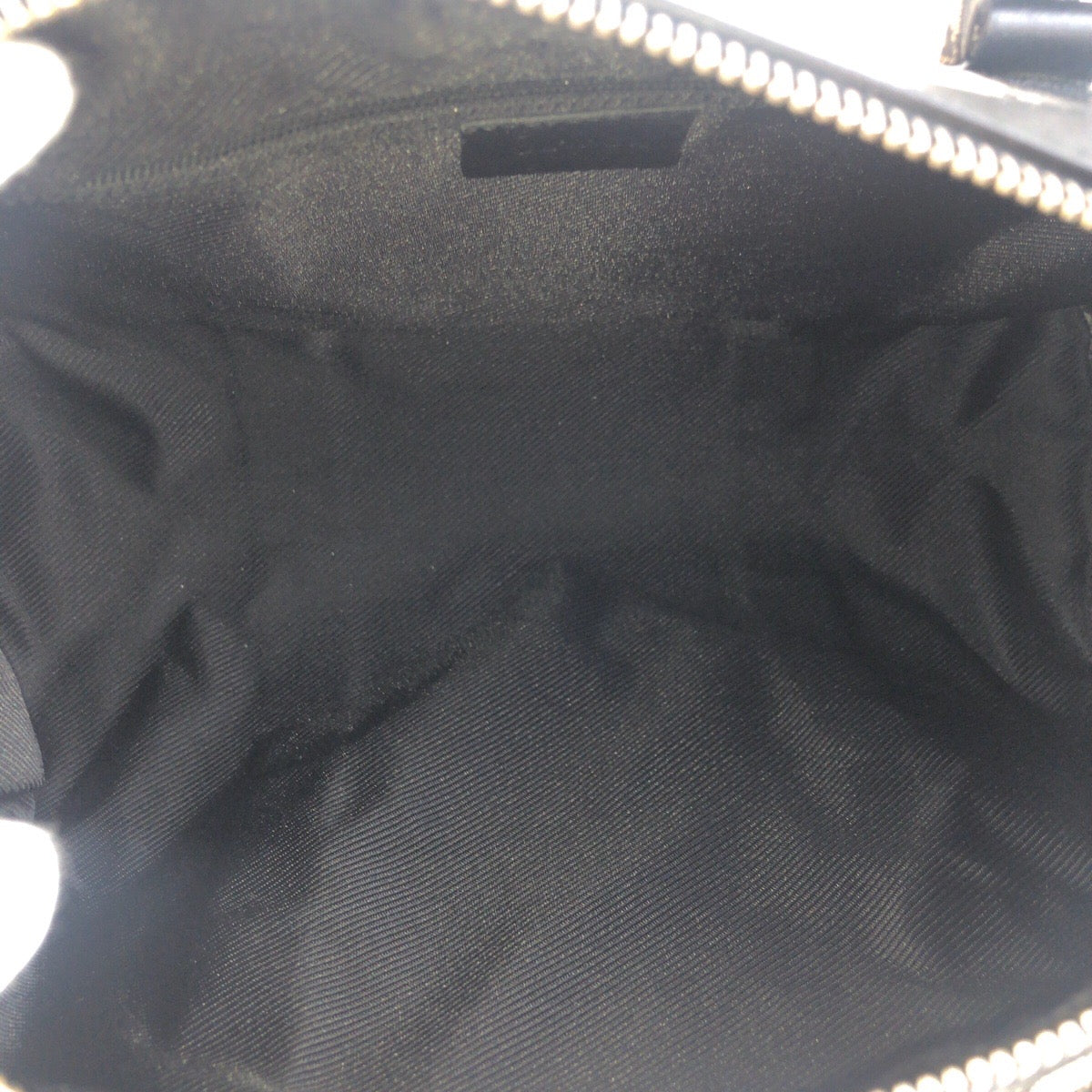 GUCCI Handbag 000 0851 GG canvas Black, Gray, Gold Metal