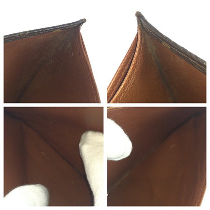 LOUIS VUITTON Bifold Wallet PVC Brown brown Monogram Portefeuille Multripru