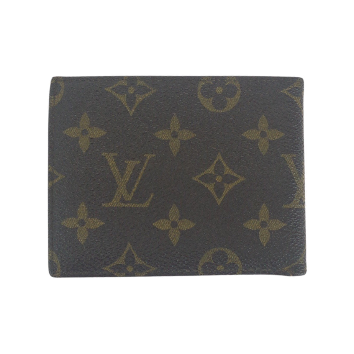LOUIS VUITTON Bifold Wallet PVC Brown brown Monogram Portefeuille Multripru