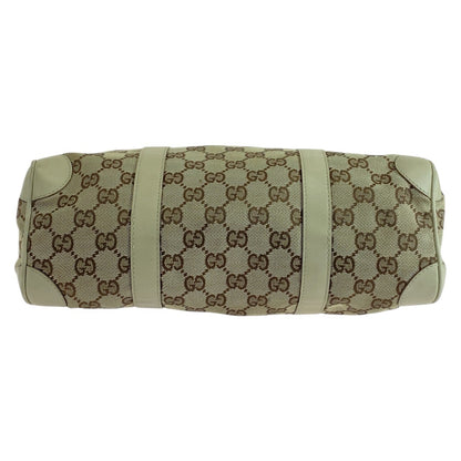 GUCCI Handbag 000 0851 GG canvas Beige Gold Metal