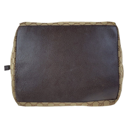 GUCCI Tote Bag 131231 GG canvas Beige brown Sherry line