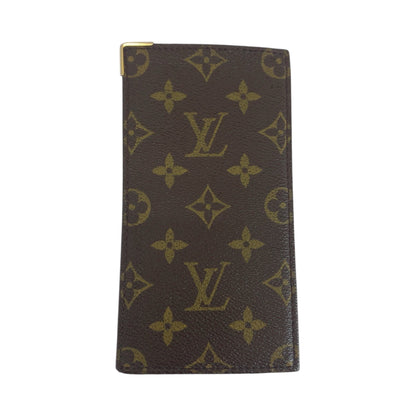 LOUIS VUITTON Long Wallet Purse PVC Brown Monogram Stock IPO Commemorative Check Case OFFER PAR