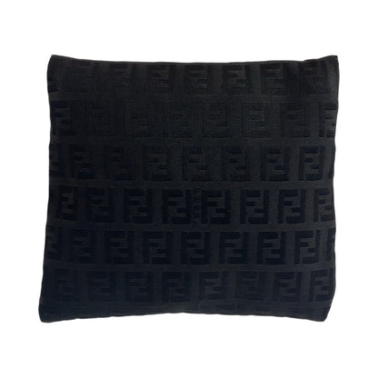 FENDI Pouch 7N0012 Nylon Black SilverMetal Zucchino