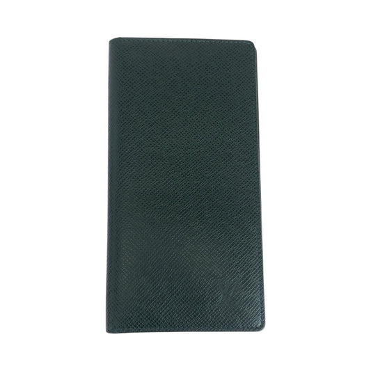 LOUIS VUITTON Long Wallet Purse M30404  Taiga Episea Green Taiga Porto 14 Cult Credit