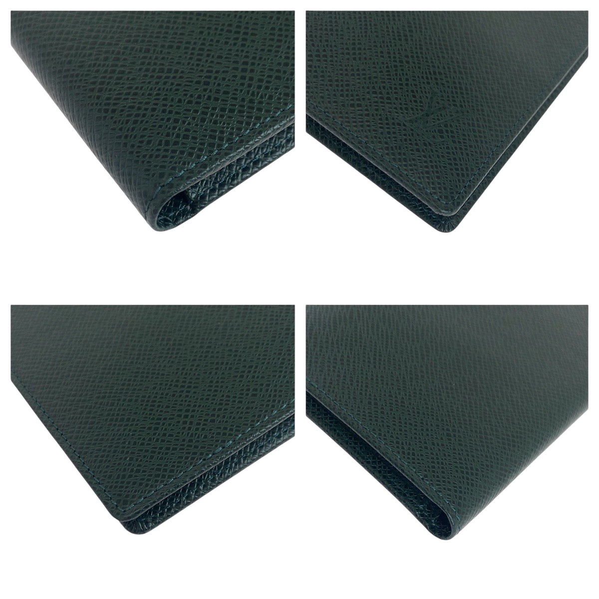 LOUIS VUITTON Long Wallet Purse M30404  Taiga Episea Green Taiga Porto 14 Cult Credit