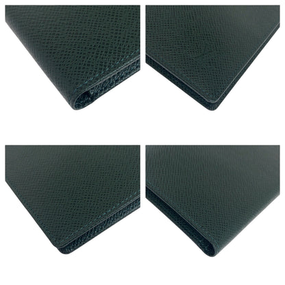 LOUIS VUITTON Long Wallet Purse M30404  Taiga Episea Green Taiga Porto 14 Cult Credit